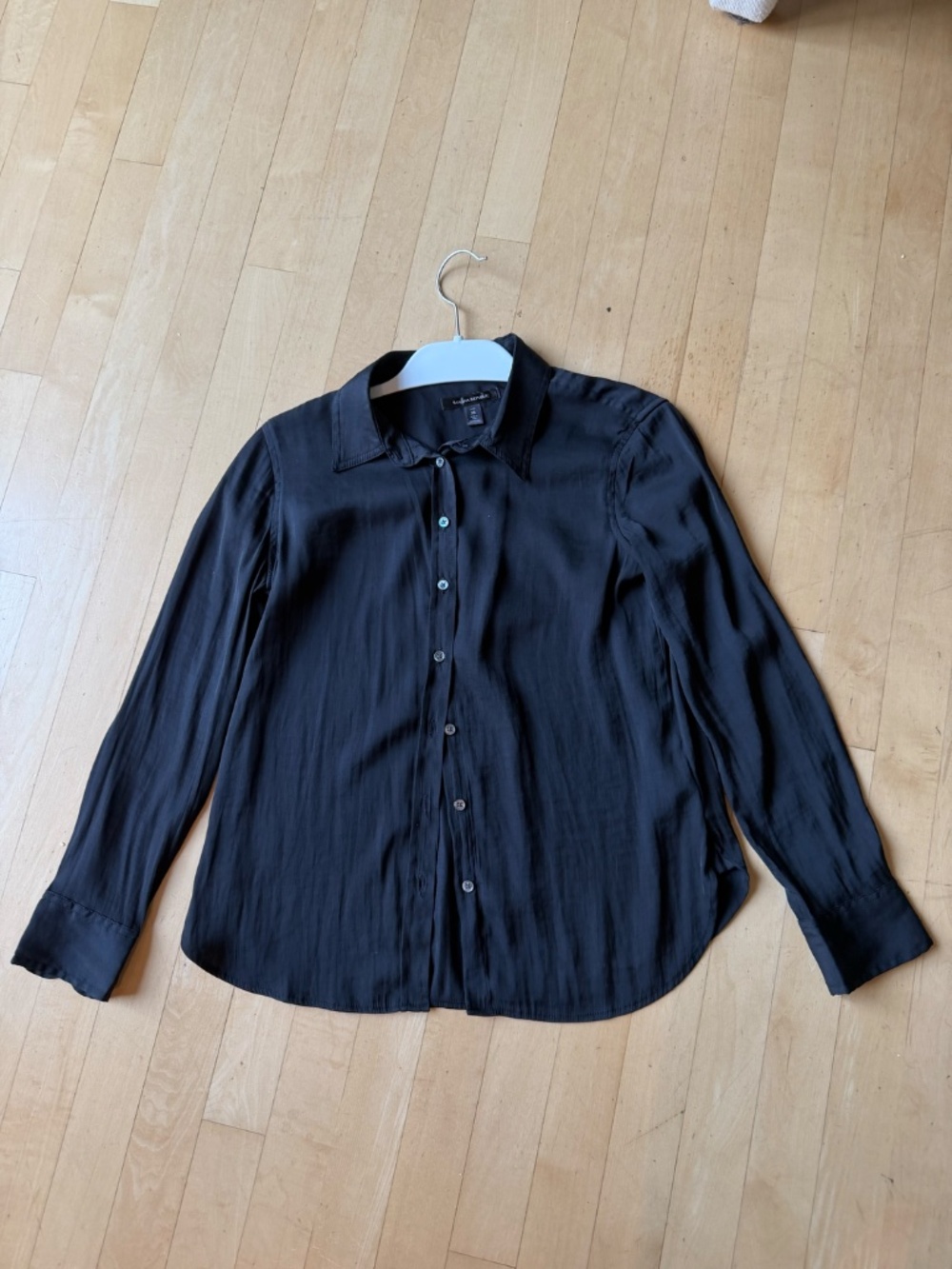 Banana Republic Black classic shirt, XS, GD1285 - Picture 2 of 3